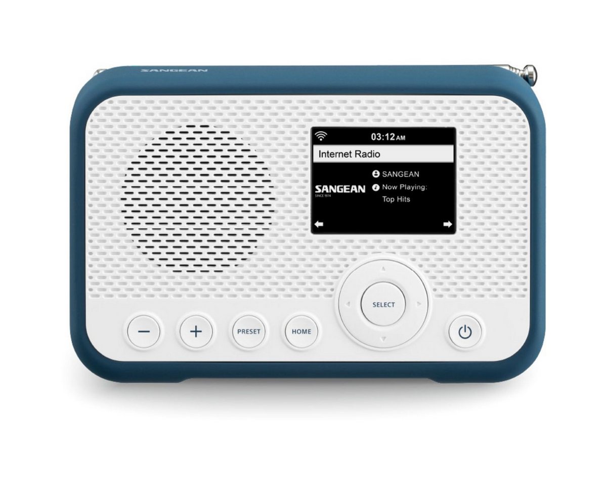 Sangean WFR-39 White - Ink Blue Radio Sangean WFR-39 White - Ink Blue Radio von Sangean