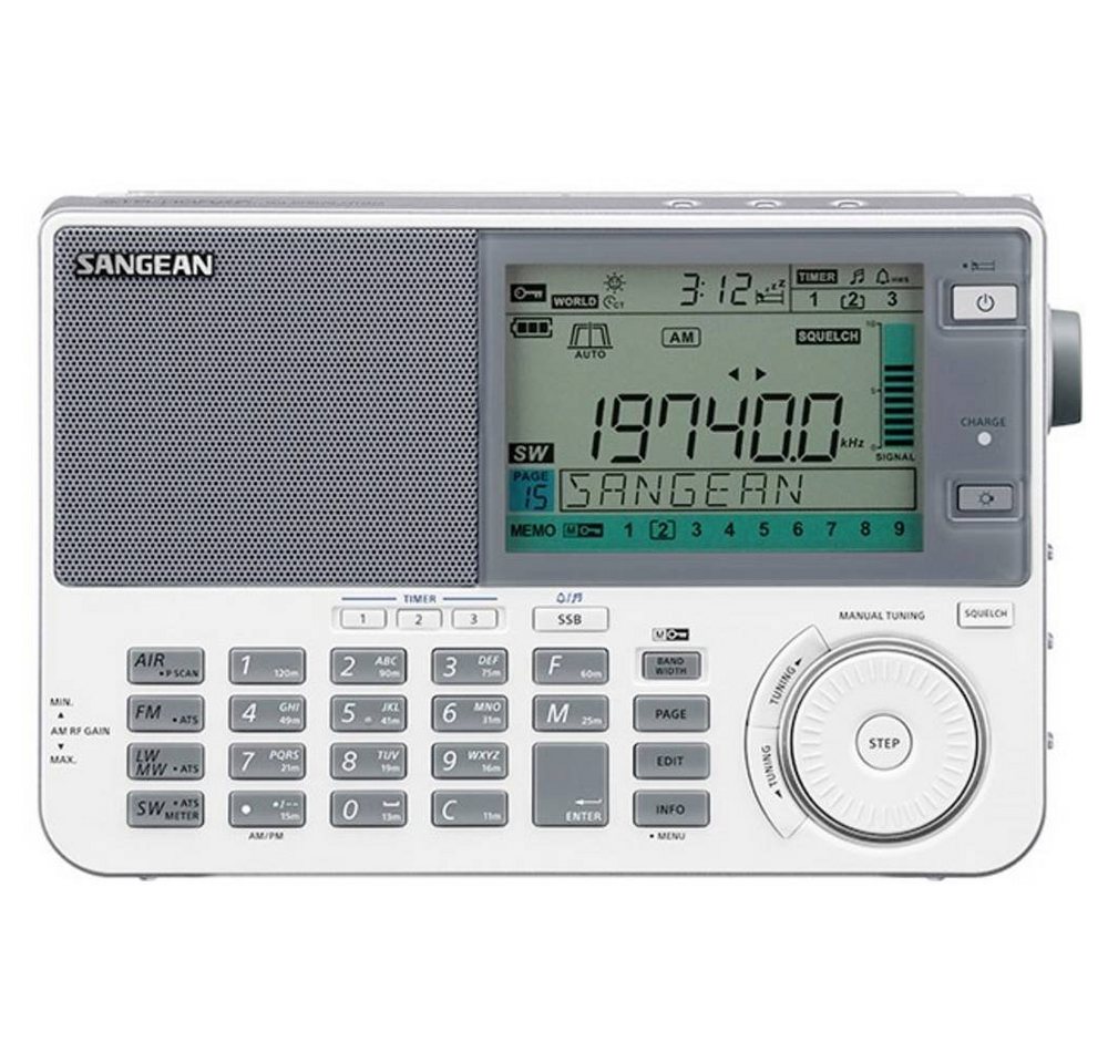 Sangean Weltempfänger Radio (Weckfunktion) von Sangean