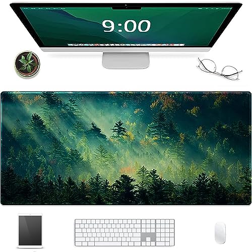 Sangkoo Gaming-Mauspad mit Motiv Schreibtischunterlage große Mausmatte Tischunterlage Large Size mit genähten Kanten für Laptop Gaming von Sangkoo