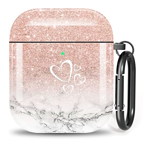 Sangkoo Kopfhörer Hülle für AirPod 2&1 stoßfeste, sturzsichere AirPods 2&1 Hülle Hard Case Cover LED an der Frontseite Sichtbar mit Karabiner für Mädchen Sangkoo Kopfhörer Hülle für AirPod 2&1 stoßfeste, sturzsichere AirPods 2&1 Hülle Hard Case Cover LED an der Frontseite Sichtbar mit Karabiner für Mädchen von Sangkoo