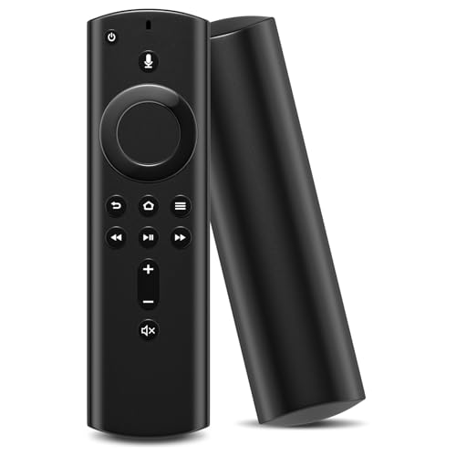 Sanicata Ersatz-Sprachfernbedienung (2 Gen) Passend für F-TV-Stick(2nd Gen, 3rd Gen, 4K, 4K Max, Lite, HD), für F-TV Cube (2nd Gen, 3rd Gen),mit intelligenter Sprachsteuerung von Sanicata