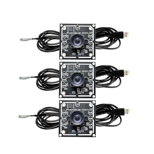 Sankaka 3 x 100-Grad-Kamera-Modul, 1 MP, OV9732, 1280 x 720, USB-Treiber, manueller Fokus, mit 2 Meter Kabel für WinXP/7/8/10 Sankaka 3 x 100-Grad-Kamera-Modul, 1 MP, OV9732, 1280 x 720, USB-Treiber, manueller Fokus, mit 2 Meter Kabel für WinXP/7/8/10 von Sankaka