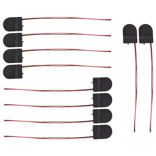 Sankaka CR2032 Knopf-Knopfzellen-Batterie-Buchsenhalter mit An-/Aus-Schalter, 3-V-Box, 10 Stück Sankaka CR2032 Knopf-Knopfzellen-Batterie-Buchsenhalter mit An-/Aus-Schalter, 3-V-Box, 10 Stück von Sankaka