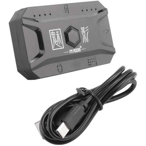 Sankaka Plug and Play Gamepad Mobile Controller Gaming Tastatur Maus Konverter Bluetooth 5.0 für Android Adapter von Sankaka