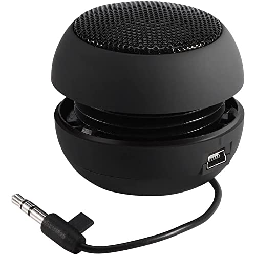 Sankaka Tragbarer Mini-Lautsprecher für Reisen, mit 3,5-mm-Audiokabel, Niederspannung, eingebauter Akku, einziehbar für Sankaka Tragbarer Mini-Lautsprecher für Reisen, mit 3,5-mm-Audiokabel, Niederspannung, eingebauter Akku, einziehbar für von Sankaka