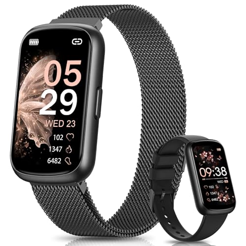 Sanorum Smartwatch Damen, 1.47" Fitnessuhr Pulsuhr SpO2 Schlafmonitor, 24 Sportmodi Aktivitätstracker Nachricht WhatsApp Menstruationszyklus Schrittzähler Sportuhr Wasserdicht IP68 Android iOS Schwarz Sanorum Smartwatch Damen, 1.47" Fitnessuhr Pulsuhr SpO2 Schlafmonitor, 24 Sportmodi Aktivitätstracker Nachricht WhatsApp Menstruationszyklus Schrittzähler Sportuhr Wasserdicht IP68 Android iOS Schwarz von Sanorum