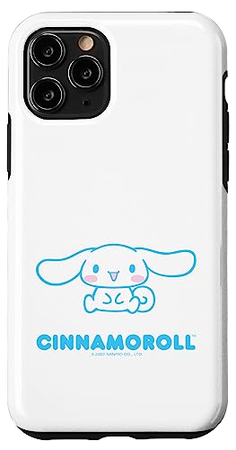Sanrio Cinnamoroll iPhone 11 Pro Hülle, Transparent, Texturiert, Cartoon, Robuster Schutz, Polycarbonat & TPU, Erwachsene von SANRIO