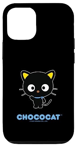 Hülle für iPhone 12/12 Pro Chococat-Figur vorne und hinten von Sanrio
