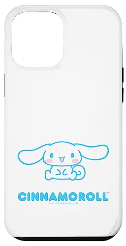 Sanrio Cinnamoroll Hülle für iPhone 12 Pro Max, Schutzhülle aus Polycarbonat und TPU, Robuster Schutz, Matt, Einfarbig von SANRIO