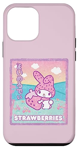 Hülle für iPhone 12 mini My Melody Erdbeermilch von Sanrio