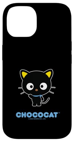 Hülle für iPhone 14 Chococat-Figur vorne und hinten von Sanrio
