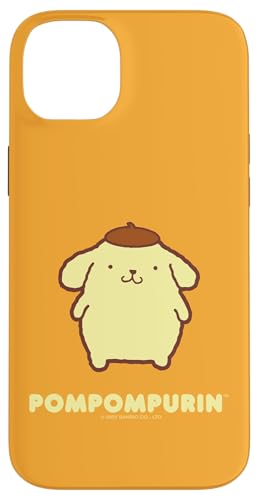 Hülle für iPhone 14 Plus Pompompurin-Charakter vorne und hinten von Sanrio