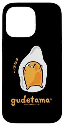 Hülle für iPhone 14 Pro Max Gudetama-Charakter vorne und hinten von SANRIO
