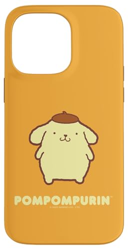 Hülle für iPhone 14 Pro Max Pompompurin-Charakter vorne und hinten von Sanrio