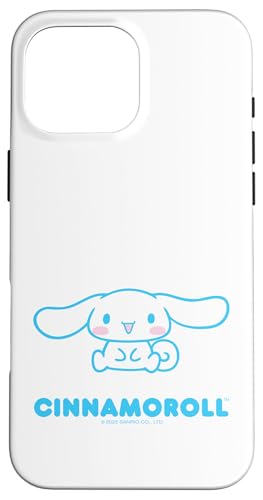 Hülle für iPhone 16 Pro Max Cinnamoroll Charakter vorne und hinten von SANRIO