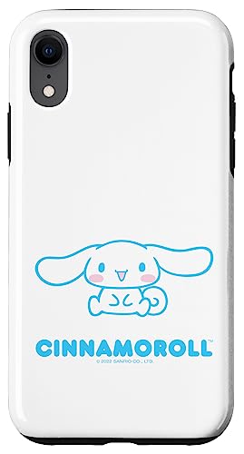 Sanrio Hülle für iPhone XR Cinnamoroll Cartoon Case weiß stoßdämpfend von SANRIO