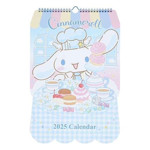 Sanrio 454516 2025 Zimtrolle Wand gestanzter Kalender von Sanrio
