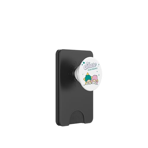 Teilen Sie Ihre Gefühle - Little Twin Stars PopSockets PopWallet für MagSafe von Sanrio