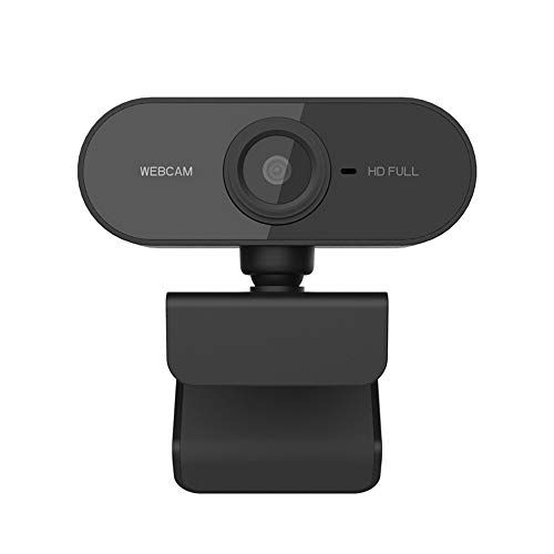 Sansnail Webcam USB 2.0 1080P Skype Kamera für PC, HD Webcam mit Mikrofon, Plug and Play USB Cam für Computer, Laptop, Desktop, Windows kompatibel von Sansnail