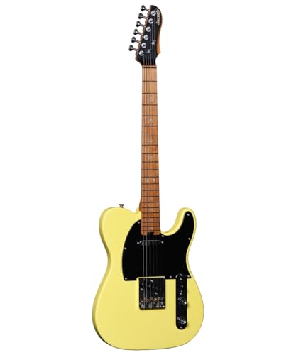 Santana Canis Standard BC - Elektrische Guitarre, TL-Model, Locking Tuners, Butter Cream von Santana