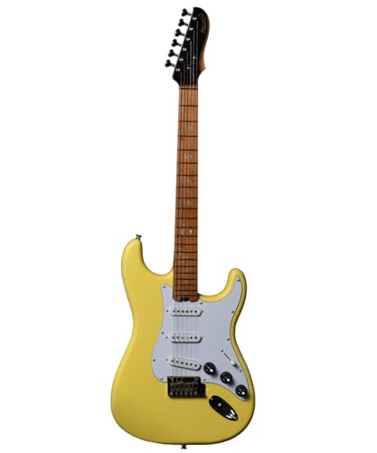 Santana Pegasus Standard BC - Elektrische Gitarre, ST-Model, 3 x Single Coil, Butter Cream Santana Pegasus Standard BC - Elektrische Gitarre, ST-Model, 3 x Single Coil, Butter Cream von Santana