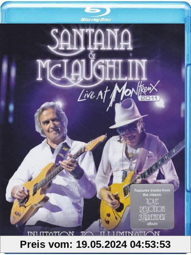 Santana & McLaughlin - Live At Montreux 2011/Invitation to Illumination [Blu-ray] von Santana