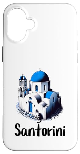 Santorini Griechenland - Santorin Hülle für iPhone 16 Plus Santorini Griechenland - Santorin Hülle für iPhone 16 Plus von Santorini Souvenir Store