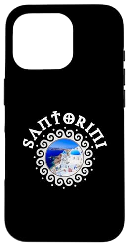 Santorini Griechenland - Santorin Hülle für iPhone 16 Pro von Santorini Souvenir Store