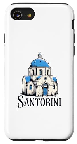 Santorini Griechenland - Santorin Hülle für iPhone SE (2020) / 7 / 8 von Santorini Souvenir Store
