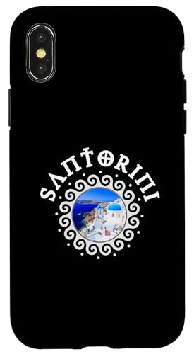 Santorini Griechenland - Santorin Hülle für iPhone X/XS Santorini Griechenland - Santorin Hülle für iPhone X/XS von Santorini Souvenir Store