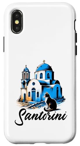 Santorini Griechenland - Santorin Hülle für iPhone X/XS Santorini Griechenland - Santorin Hülle für iPhone X/XS von Santorini Souvenir Store