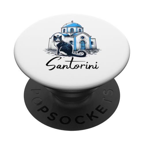 Santorini Griechenland - Santorin PopSockets Klebender PopGrip von Santorini Souvenir Store
