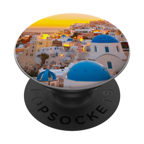Santorini Griechenland - Santorin PopSockets mit austauschbarem PopGrip von Santorini Souvenir Store