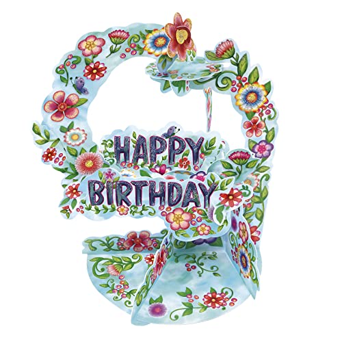 Santoro Pendel, 3D-Pop-Up-Grußkarte – Alles Gute Zum Geburtstag – Für Sie, Für Mama, Geburtstag von Santoro