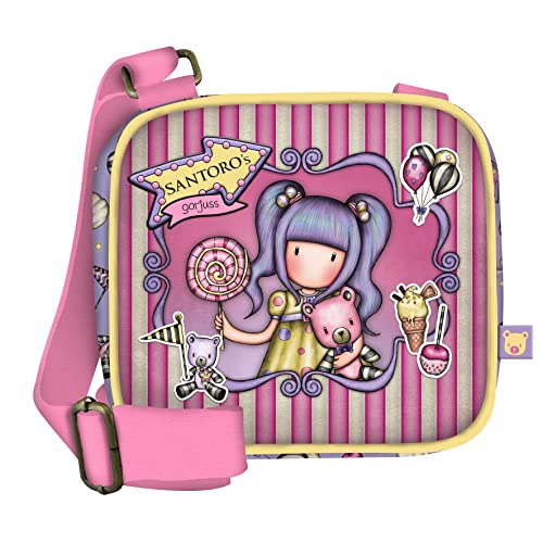 safta 1039GJ10 Mini-Schultertasche Gorjuss Fairground First Prize 16,5 x 15 x 6,5 cm, bunt von Santoro