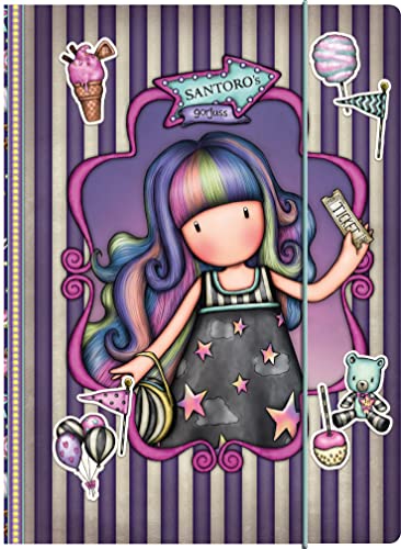 safta 812GJ16 Notizbuch Folio Hardcover mit elastischem Gorjuss Fairground Up and Away 24,8 x 9 x 33,4 cm, bunt safta 812GJ16 Notizbuch Folio Hardcover mit elastischem Gorjuss Fairground Up and Away 24,8 x 9 x 33,4 cm, bunt von Santoro