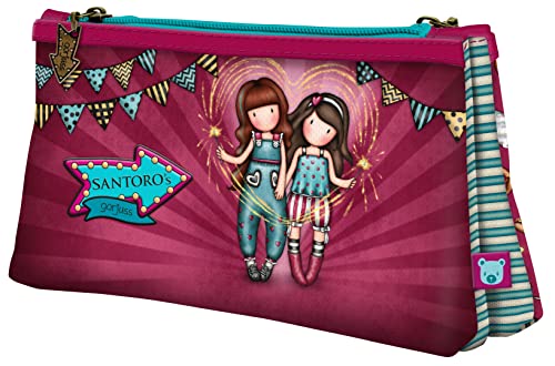 safta Unisex Kinder Federmappe Gorjuss Mäppchen Fairground Fireworks 115 x 215 x 50 cm, bunt, Einheitsgröße safta Unisex Kinder Federmappe Gorjuss Mäppchen Fairground Fireworks 115 x 215 x 50 cm, bunt, Einheitsgröße von Santoro