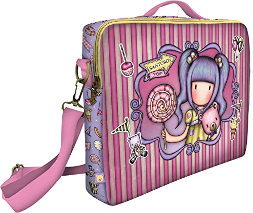 safta Unisex Kinder Laptoptasche Umhängetasche für Notebook 14,10 Zoll Gorjuss Fairground First Prize 37,5 x 29,5 x 6 cm, bunt, Einheitsgröße safta Unisex Kinder Laptoptasche Umhängetasche für Notebook 14,10 Zoll Gorjuss Fairground First Prize 37,5 x 29,5 x 6 cm, bunt, Einheitsgröße von Santoro