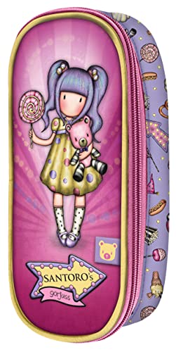 safta Unisex Kinder Mäppchen mit Reißverschluss Gorjuss Fairground First Prize 10 x 23 x 6 cm, bunt, Einheitsgröße safta Unisex Kinder Mäppchen mit Reißverschluss Gorjuss Fairground First Prize 10 x 23 x 6 cm, bunt, Einheitsgröße von Santoro