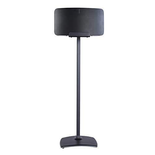 SANUS WSS52-B2 (schwarz) Kabelloser Lautsprecherständer für Sonos Five und Play: 5 Lautsprecher (einzeln) von Sanus