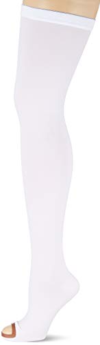 Sanyleg - Anti-Thrombose- und Anti-Emboliestrümpfe, differenzierte abgestufte Kompression, Halterlos mit Inspektionsloch und Silikonspitze, Größe Small, Länge 70-80 cm Sanyleg - Anti-Thrombose- und Anti-Emboliestrümpfe, differenzierte abgestufte Kompression, Halterlos mit Inspektionsloch und Silikonspitze, Größe Small, Länge 70-80 cm von Sanyleg