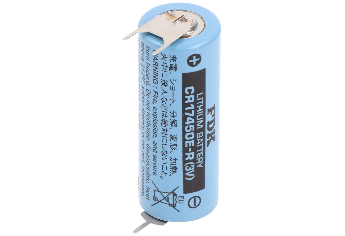 Sanyo Sanyo Lithium Batterie CR17450E-R Size A, 3V, 3er Print Lötfahnen, ++ Batterie Sanyo Sanyo Lithium Batterie CR17450E-R Size A, 3V, 3er Print Lötfahnen, ++ Batterie von Sanyo