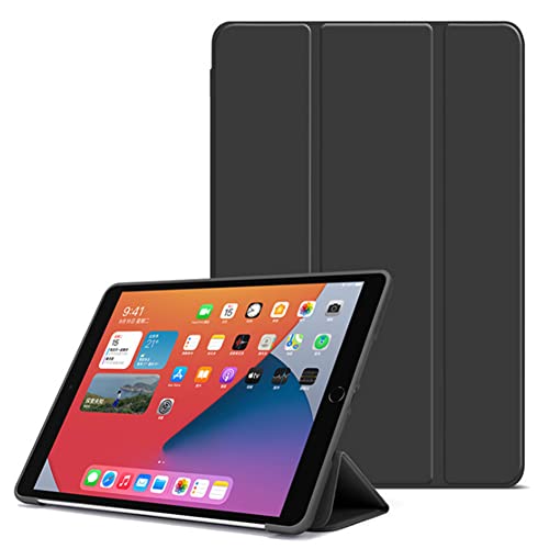 Leicht Hülle für iPad Air3 10.5/iPad Pro 10.5 Zoll Stoßfeste und Sturzsichere Schutzhülle mit Ständer Funktion und Auto Schlaf/Wachen, Schwarz von Saorzon