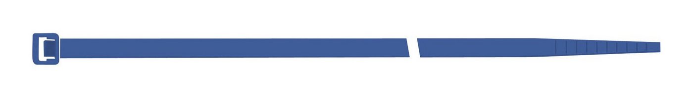 SapiSelco Kabelbinder (100 Stück) Nylon blau 100 x 2,5 mm a von SapiSelco