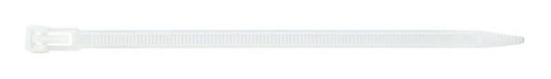SapiSelco Kabelbinder (100 Stück) Nylon natur 280 x 7,5 mm a lösbar von SapiSelco