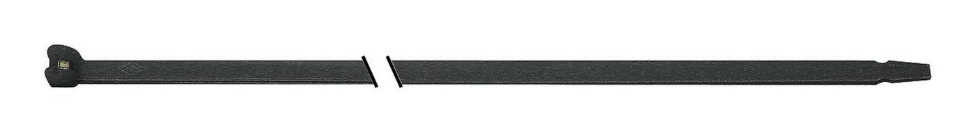 SapiSelco Kabelbinder (100 Stück) Nylon schwarz 140 x 3,5 mm a mit Stahlnase von SapiSelco
