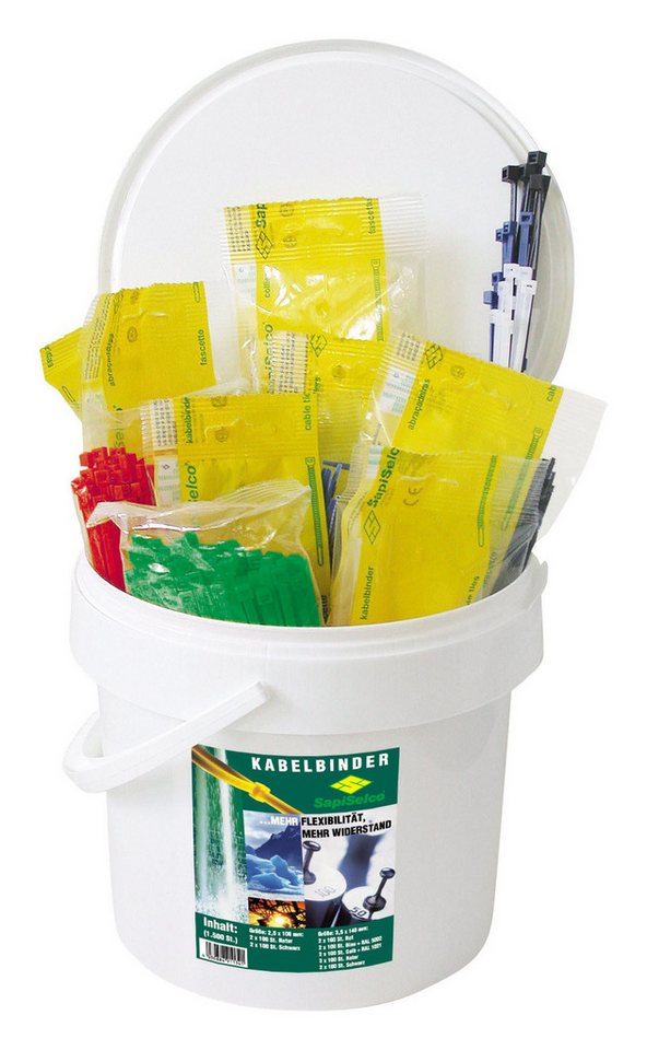 SapiSelco Kabelbinder (1500-St) Set Nylon 1500tlg von SapiSelco