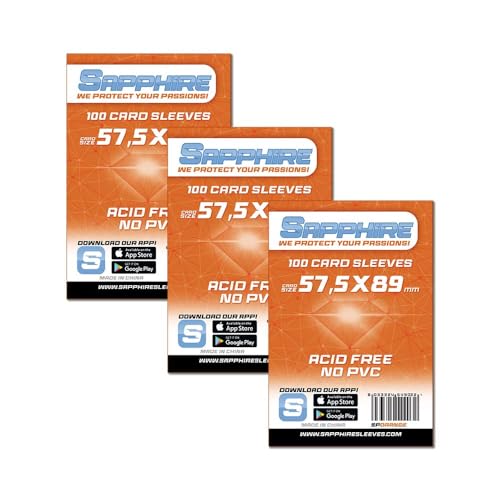 Red Glove - 3 Pack 100 Sapphire Sleeves Orange 57,5 x 89 SPORANGE3P Red Glove - 3 Pack 100 Sapphire Sleeves Orange 57,5 x 89 SPORANGE3P von Red Glove