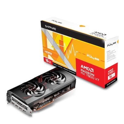 SAPPHIRE AMD Radeon RX 7800 XT Pulse OC Grafikkarte 16GB GDDR6 2xHDMI/2xDP von Sapphire