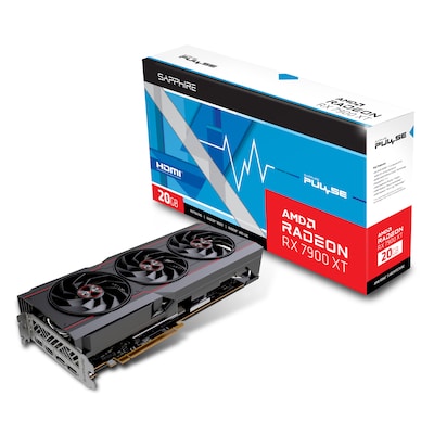SAPPHIRE AMD Radeon RX 7900 XT PULSE Grafikkarte 20GB GDDR6 2xHDMI/2xDP von Sapphire